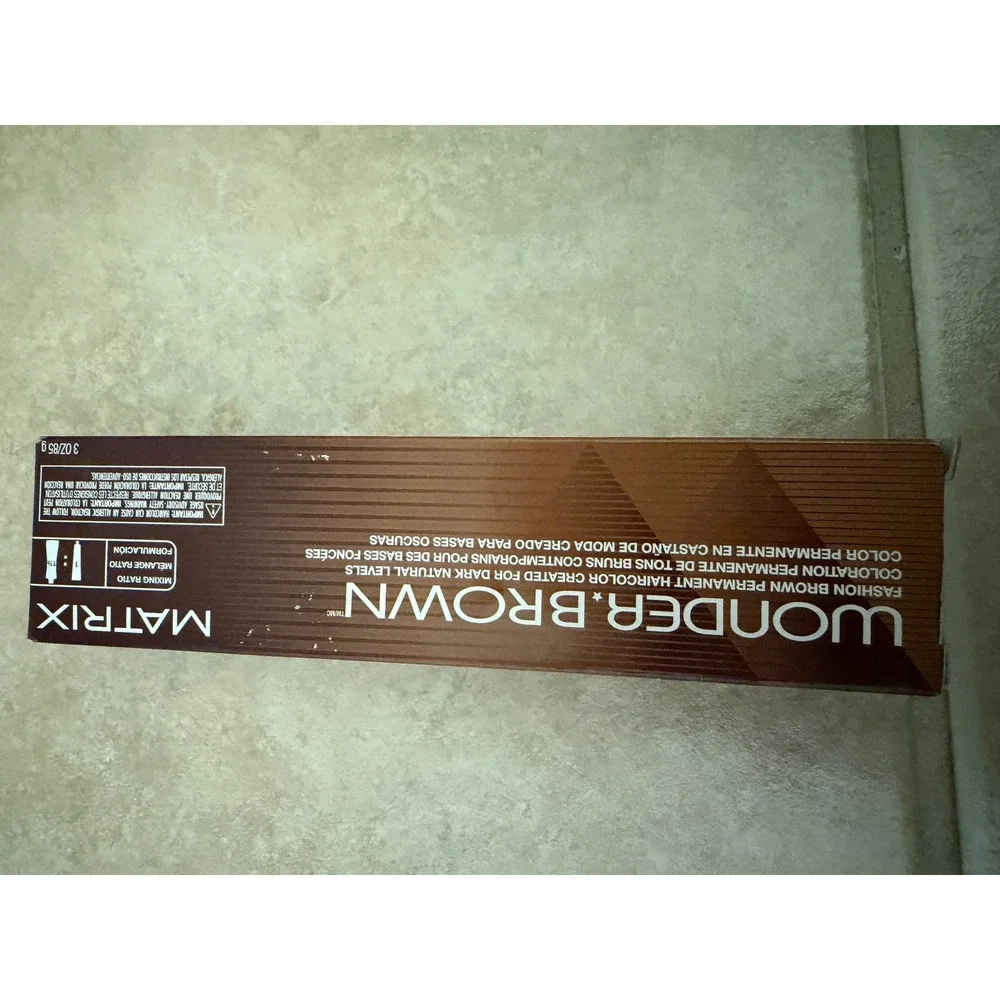 Matrix Permanent Haircolor WB-5W Fashion Brown Permanent for Dark Bases 3oz